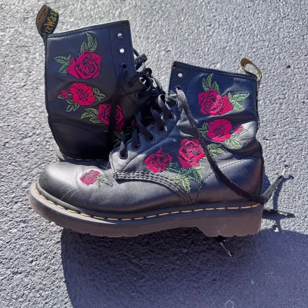 Dr-martens Men's Black Boots